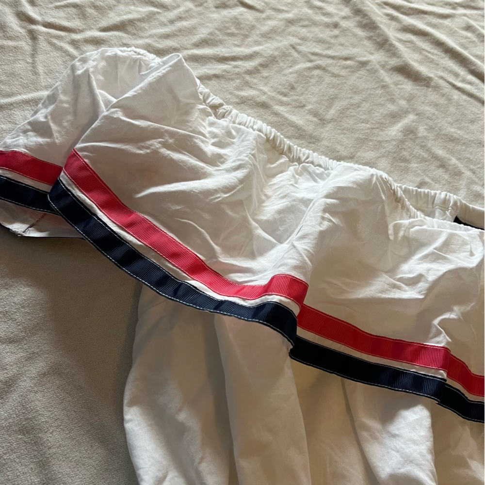 NWT Lane Bryant off shoulder ruffle white top. Size 38/40. - Picture 3 of 10